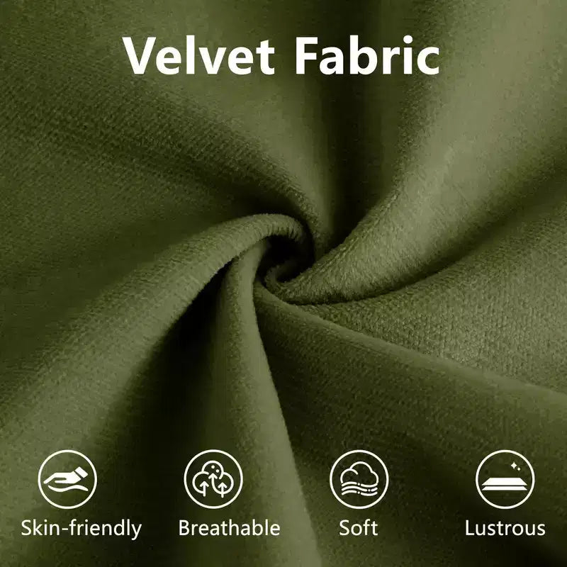 Canapé moderne deux places avec accoudoirs rembourrés, coussins de soutien lombaire et coussins décoratifs pour salon, couloir, chambre, vert olive